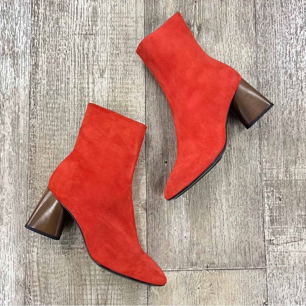 NEW! Rag & Bone FEI Boots in Fiery Red size 9.5 $525 msrp